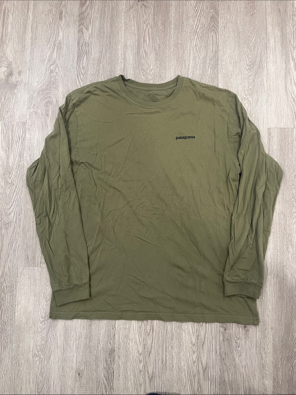 Patagonia Long-Sleeve Crew Tee - Olive